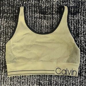Calvin Klein sports bra size medium